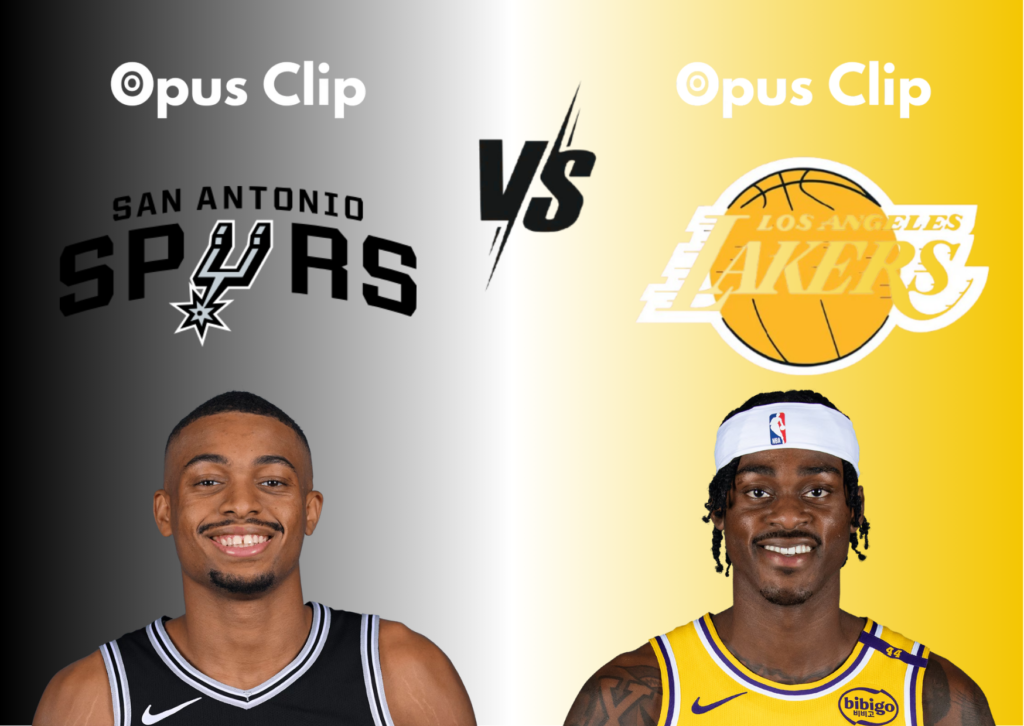 san antonio spurs vs lakers match player stats